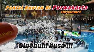 REVIEW PANTAI BUATAN DI PURWAKARTA  PANTAI DITENGAH HUTAN  NIMO WATER FOREST [upl. by Coy]