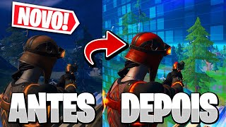 COMO VER ATRAVÉS DA TEMPESTADE SEM MODO DALTONISMO FORTNITE TEMPORADA 3 CAPITULO 2 [upl. by Hamish744]