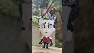 Wilson from Dont Starve A Woodcarving Adventure 🧑‍🔬 shorts diy wilson [upl. by Brockie234]