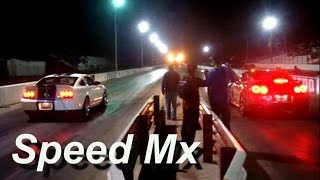 Mustang Shelby GT 500 Vs Nissan GTR [upl. by Senhauser]