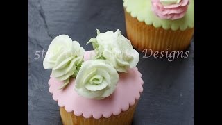 Royal Icing Ranunculus and Roses Tutorial [upl. by Pang]