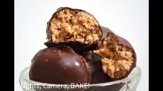 How To Make Salted Caramel Tim Tam Truffles [upl. by Lulu]