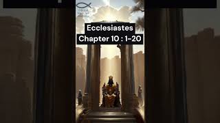 The Bible  Ecclesiastes  Chapter 10 [upl. by Birdt]