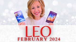 LEO  quotA MAGICAL Turn Of Events Your Life Will Never Be The Samequot FEBRUARY 2024 TAROT READING [upl. by Herriott]