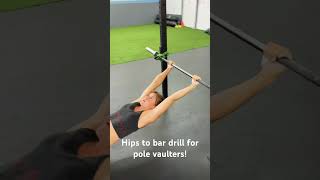 Pole vault drills for power on upper body [upl. by Annaek]