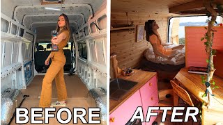 VAN BUILD from start to finish  15 year SELF BUILD under £10k [upl. by Allerbag]