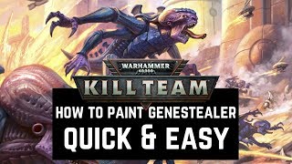 How to Paint Genestealers Quick amp Easy [upl. by Alam]