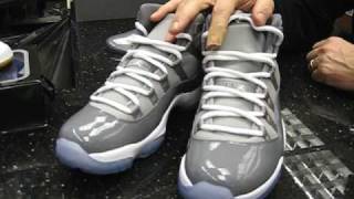 Nike Air Jordan Retro 11  Cool Grey  at Street Gear Hempstead NY [upl. by Crenshaw4]