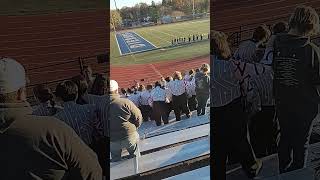 2024 Hackettstown High School Marching Band Reaction of Second Place Band [upl. by Salina]