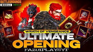 Wrath Of Vengeance Ultimate Set and Ultimate Helmet Crate Opening🔥BGMI🔥17K Crate Opening [upl. by Shannan]