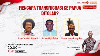 MENGAPA TRANSMIGRASI KE PAPUA DITOLAK [upl. by Anitsahs]