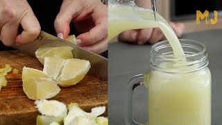 Limonada casera  La mejor y más fácil receta [upl. by Clarisa]