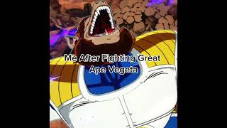 Fighting Great Ape Vegeta In Sparking Zero [upl. by Attennod]