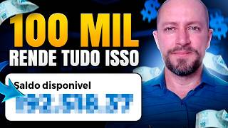 QUANTO RENDE 100 MIL REAIS NO TESOURO DIRETO [upl. by Pelage]