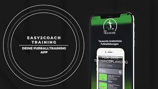 Deine Fußballtraining App  easy2coach Training Erklärvideo [upl. by Vasiliu]