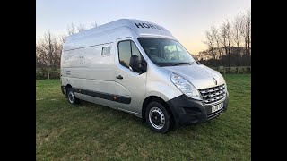 35t Horsebox Conversion Late 2019 Renault Master 2011 [upl. by Vanzant192]