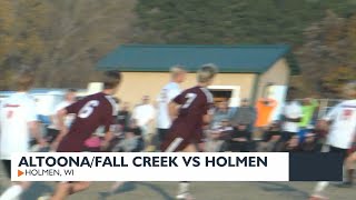 AltonnaFall Creek vs Holmen [upl. by Nnaaras]