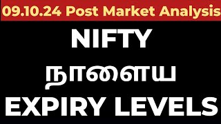 091024  NIFTY நாளைய EXPIRY LEVELS [upl. by Aggi814]