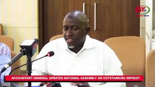 ACCOUNTANT GENERAL UPDATES NATIONAL ASSEMBLY ON OUTSTANDING IMPREST [upl. by Felicia]