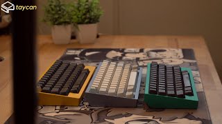 Topre ASMR  DN Taycan Keyboard Sound Comparison [upl. by Bonnell]