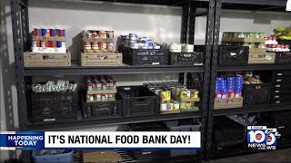 Friday marks National Food Bank Day [upl. by Nnhoj]