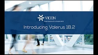 Vicon Valerus VMS 182 Introduction Video [upl. by Oech]