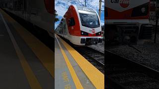 Caltrain Electric Local Train 241 at Palo Alto Station [upl. by Sadirah]