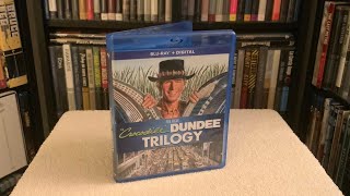 Crocodile Dundee Trilogy BLU RAY REVIEW  Unboxing  Paul Hogan [upl. by Ogaitnas]