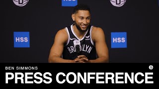 Ben Simmons Press Conference  2023 Brooklyn Nets Media Day [upl. by Quintilla9]