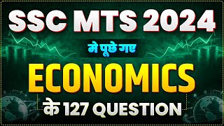 ECONOMICS QUESTIONS ASKED IN SSC MTS 2024  GK GS FOR SSC EXAMS  PARMAR SSC [upl. by Osnohpla]