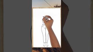 Full female sketch drawing sketching sketchingtutorial tahiraart [upl. by Omissam]