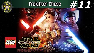 Lego Star Wars  The Force Awakens  Freighter Chase  Gameplay Walkthrough Part 11 [upl. by Vail]