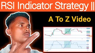 RSI Indicator Trading Strategy  How To Use RSI Indicator Strategy  trading strategy [upl. by Aserahs]