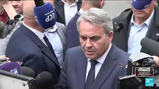 Exclusion dÉric Ciotti les déclarations dAnnie Genevard et de Laurent Wauquiez [upl. by Erasme143]