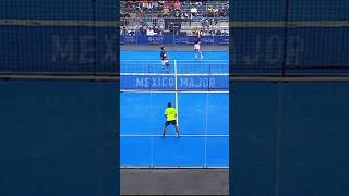 The FLICK of the HAND 😱😱 Padel Highlights bestofpadel [upl. by Loar534]