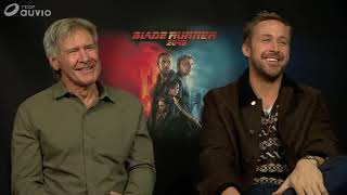 blade runner 2049  harrison ford and ryan gosling interview [upl. by Nirik20]