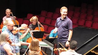 Florida Orchestra Plays Prank on Conductor [upl. by Seuqirdor]