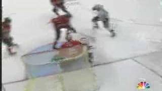 Nicklas Backstrom Scores an Own Goal  Mar 9 08  PensCaps [upl. by Rodama]