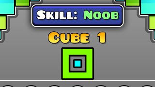 Si los cubos de Geometry Dash tuvieran habilidades [upl. by Ikoek]