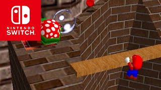 Super Mario 64  Blast Away the Wall Whomps Fortress [upl. by Llerrod395]