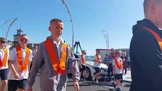 Junior Orange Men Band Parade 1st June 2024 [upl. by Kylah]