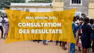 Examens BEPC 2021  Consultation Des Résultats En Ligne Disponible [upl. by Dahij]