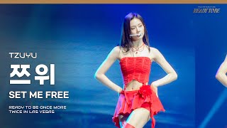 240316 TWICE quotSet Me Freequot 4K Fancam 트와이스 직캠  READY TO BE LAS VEGAS [upl. by Dettmer]