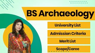 BS Archaeology Scope In Pakistan Archaeology Jobs In Pakistan [upl. by Walden]