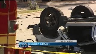 S Austin car crash kills one [upl. by Nnaillek]