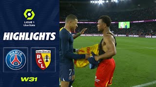 PARIS SAINTGERMAIN  RC LENS 3  1  Highlights  PSG  RCL  20222023 [upl. by Azne152]