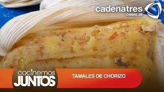 TAMALES DE CHORIZO ¿Cómo preparar tamales de chorizo [upl. by Nidroj]