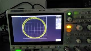Siglent SDS1104XE804X XY Mode HD Shroom Demo [upl. by Aisirtap]