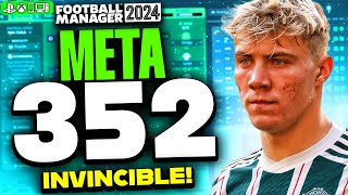 New META 352 FM24 Tactics  98 Win Rate  FM24 Best Tactics [upl. by Dilaw]