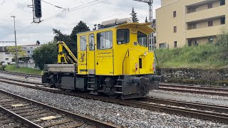 Lok Samstagern Tm 232 005 von C Vanoli AG in Bülach [upl. by Aizti627]